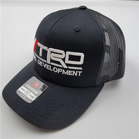 Richardson 112 Toyota TRD Puff Mesh Snapback Embroidered